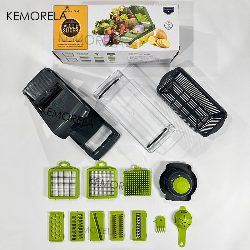 Cortador Profissional 16 em 1 Domus - Fatie e Pique Legumes em Segundos